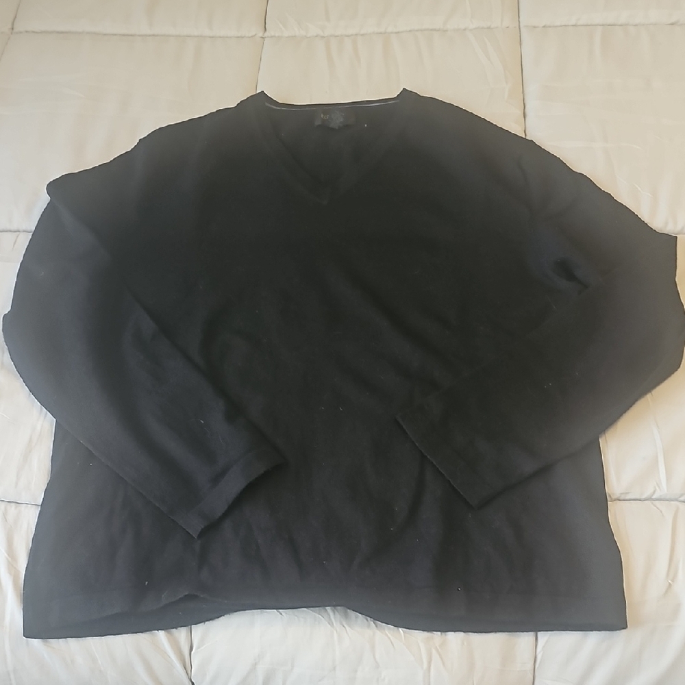 Express Merino Wool V-neck Sweater